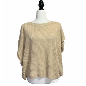 ROOTS Knit Sweater Boatneck Linen Blend